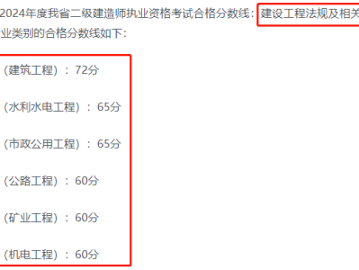 一級建造師合格標準線全國一樣嗎,一級建造師的合格標準