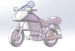 摩托車簡(jiǎn)易圖紙?jiān)趺串?huà)工程學(xué)摩托車圖紙