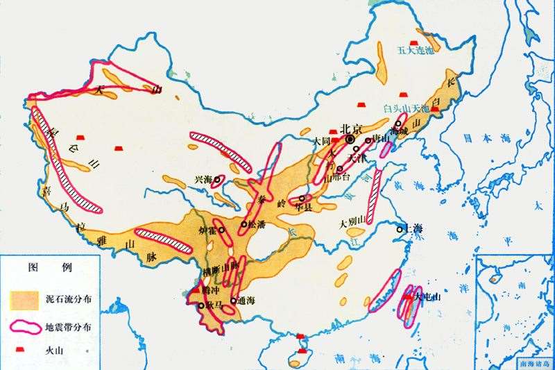 中國(guó)地震圖,中國(guó)地震圖地一  第1張