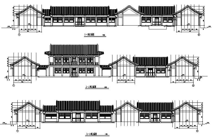 cad建筑圖紙標注樣式設置cad建筑圖紙  第2張