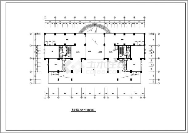 建筑施工設計圖建筑施工設計圖說明間距怎么看  第2張