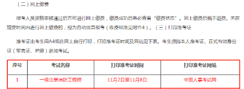 一級(jí)消防工程師準(zhǔn)考證打印,一級(jí)消防工程師準(zhǔn)考證打印官網(wǎng)  第1張