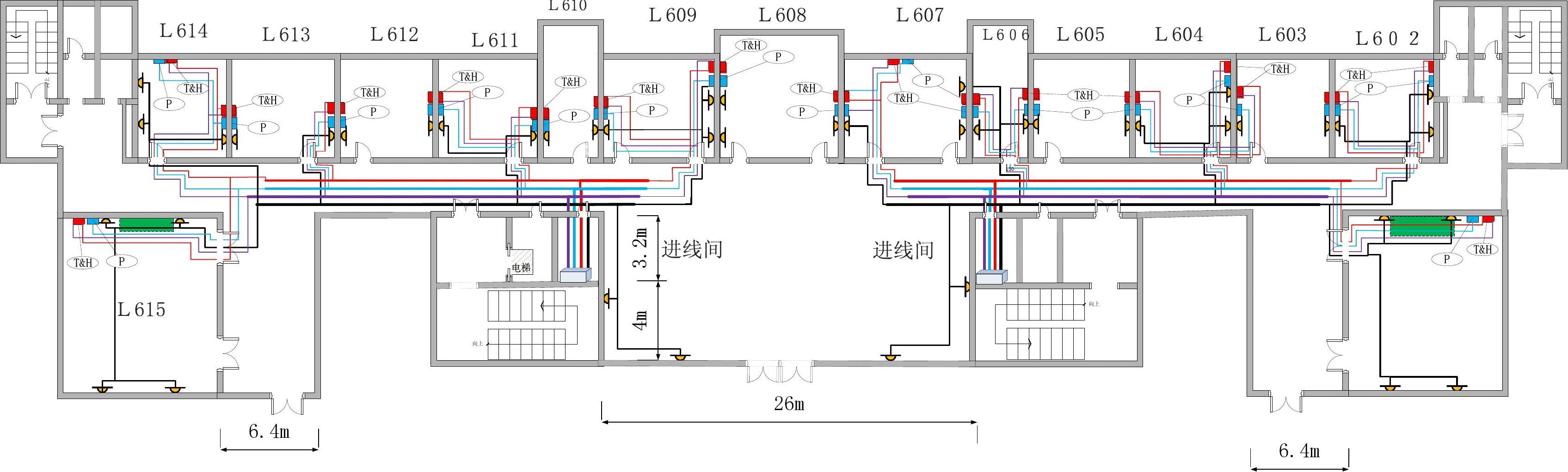 衛(wèi)生間電路安裝布線圖布線圖  第1張