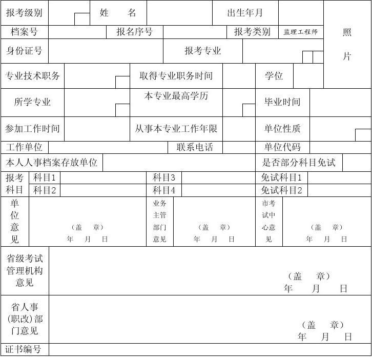 國家監理工程師考試,國家監理工程師報名條件2019  第2張
