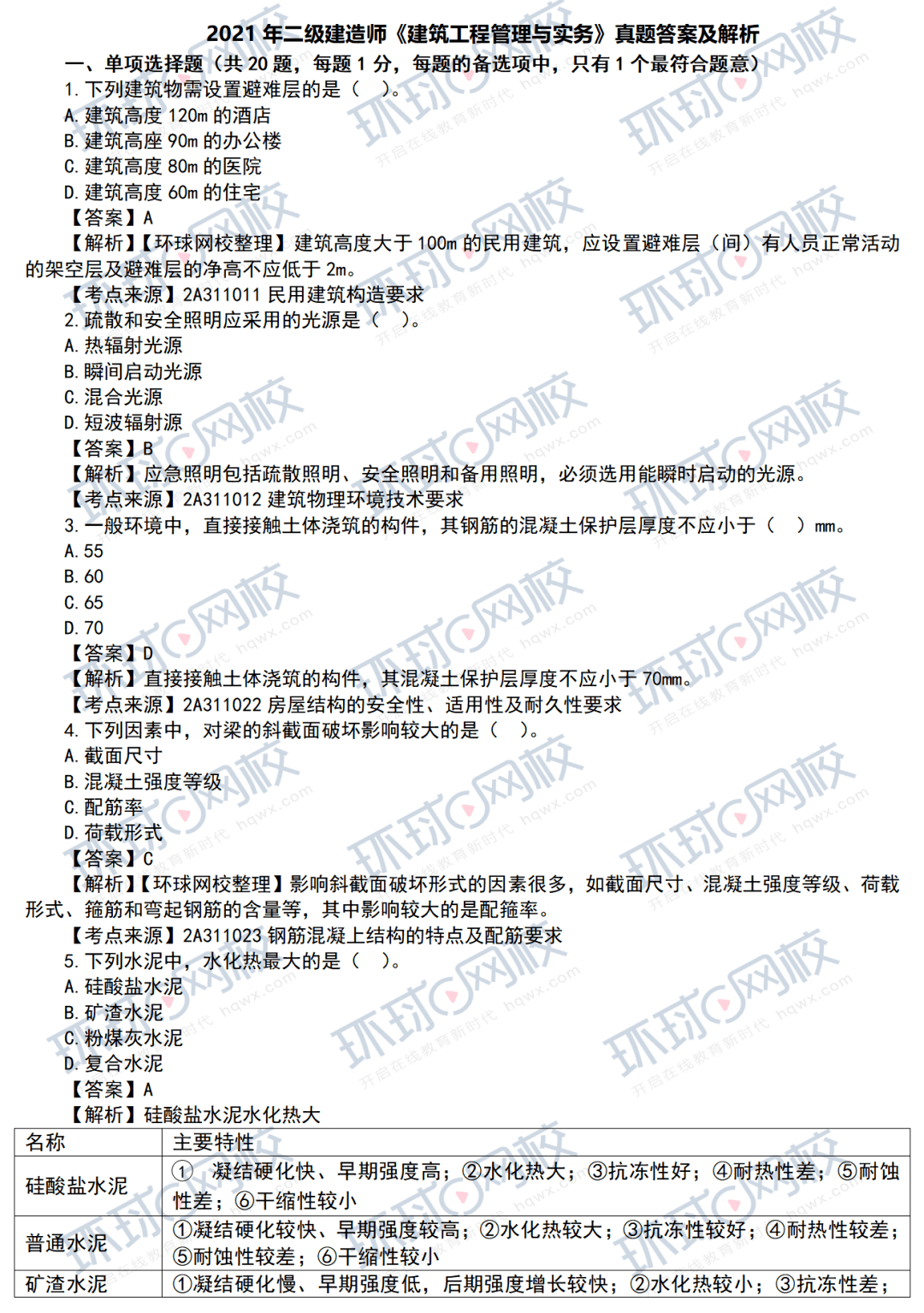 二級建造師水利試題,二級建造師水利歷年真題  第2張