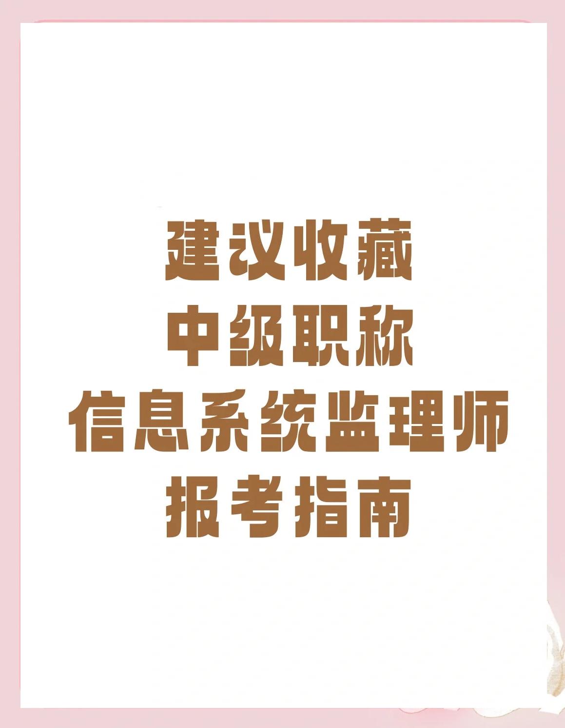 監理工程師管理信息系統的簡單介紹  第1張