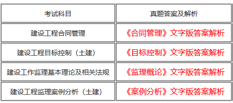 全國注冊監理工程師歷年考試真題,注冊監理工程師歷年真題下載  第1張